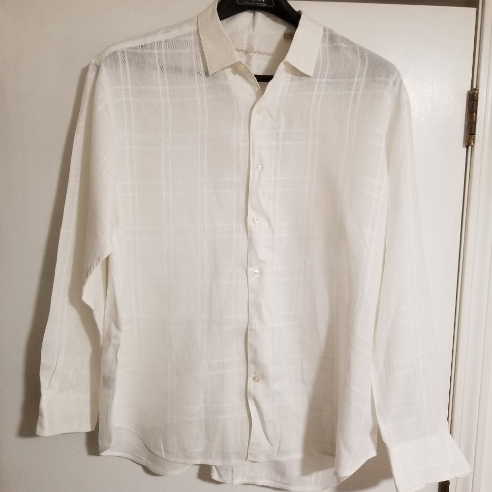 Mens Tommy Bahama xxl linen shirt